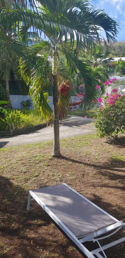 Studio avec jardin, lit king size, 800 m plage Le Diamant Extérieur photo